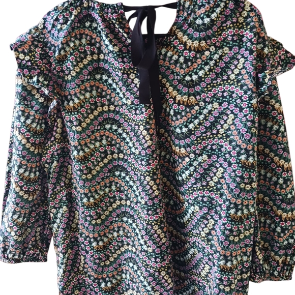 LOFT Floral Off-Shoulder Blouse - Picture 4 of 4